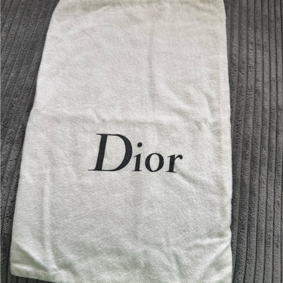 Authentic Dior Dust Bag White Dustbag Drawstring Soft - Picture 2 of 7